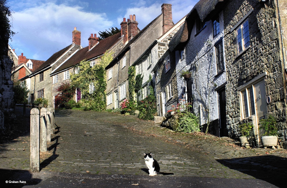 Photograph of Shaftesbury in Dorset