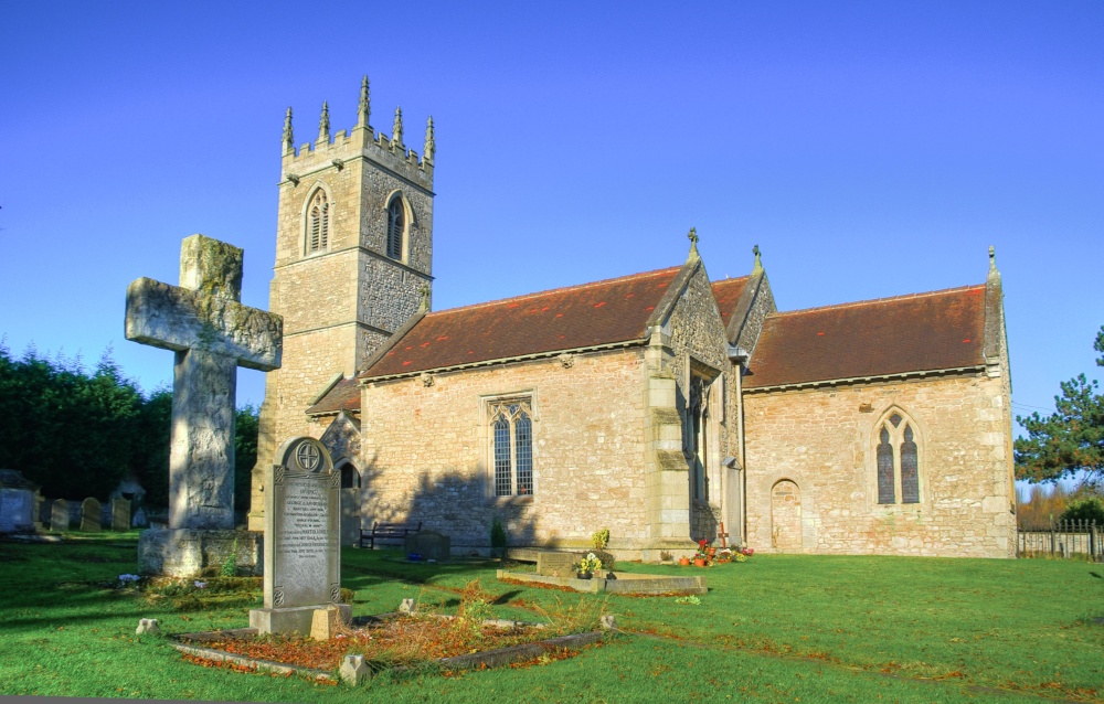 Photograph of St Winifred's church Stainton