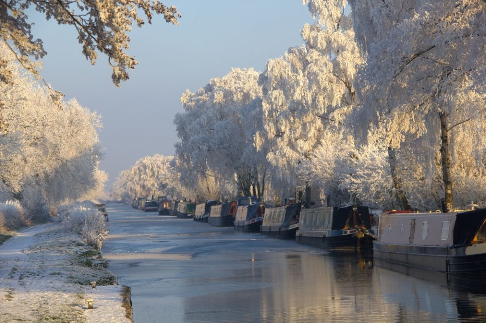Canal Boats near Fradley Junction