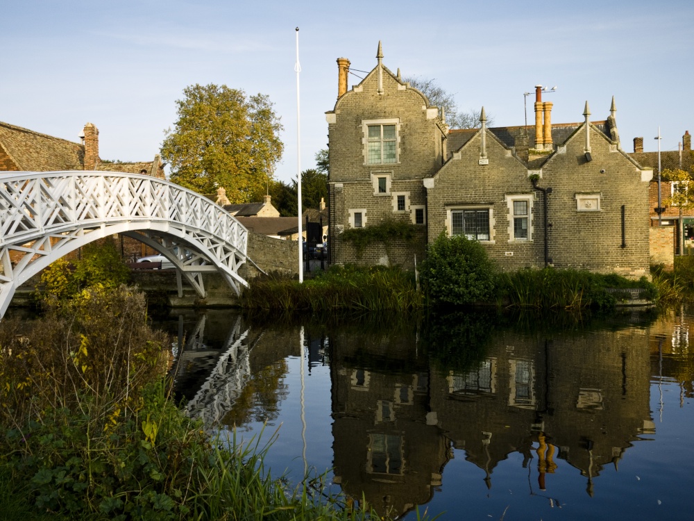 Photograph of Chinese Bridge at Godmanchester.