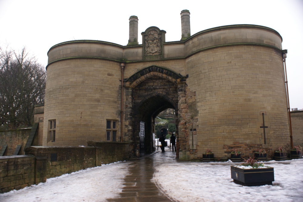 The Gates to Nottingham Castle