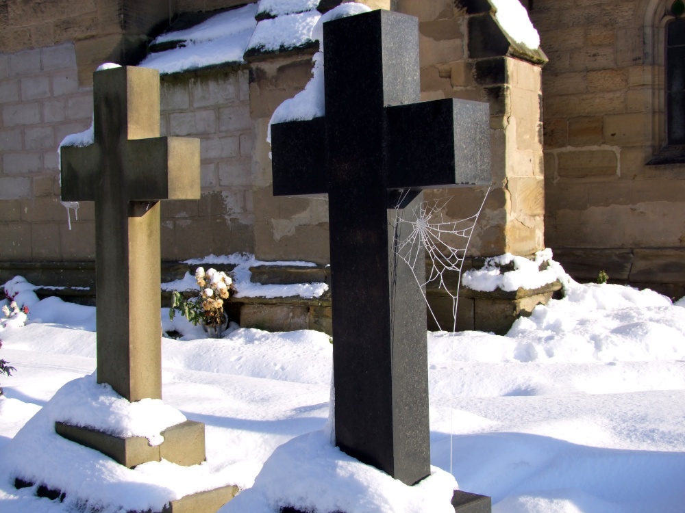 St Michael's Church in the snow