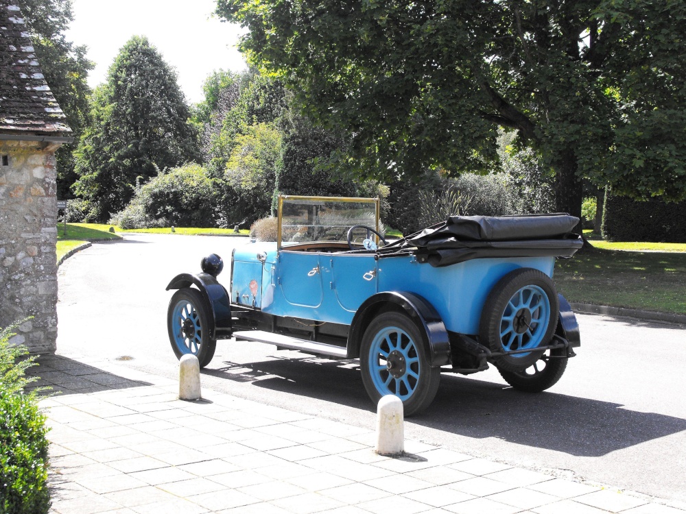 On the grounds of Beaulieu Palace House