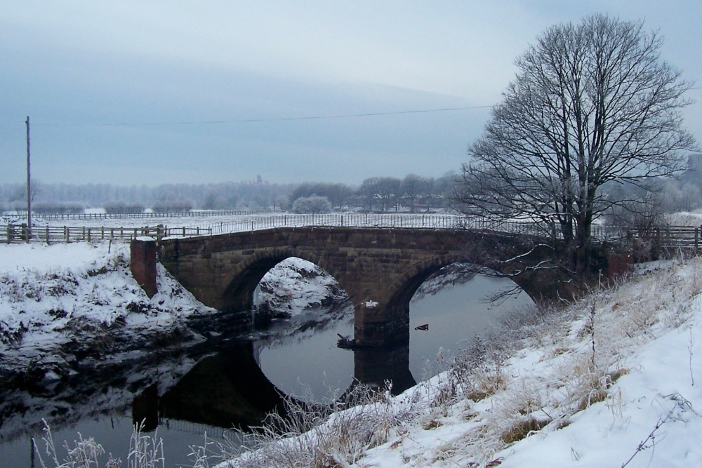 Photograph of River Darwen bridge