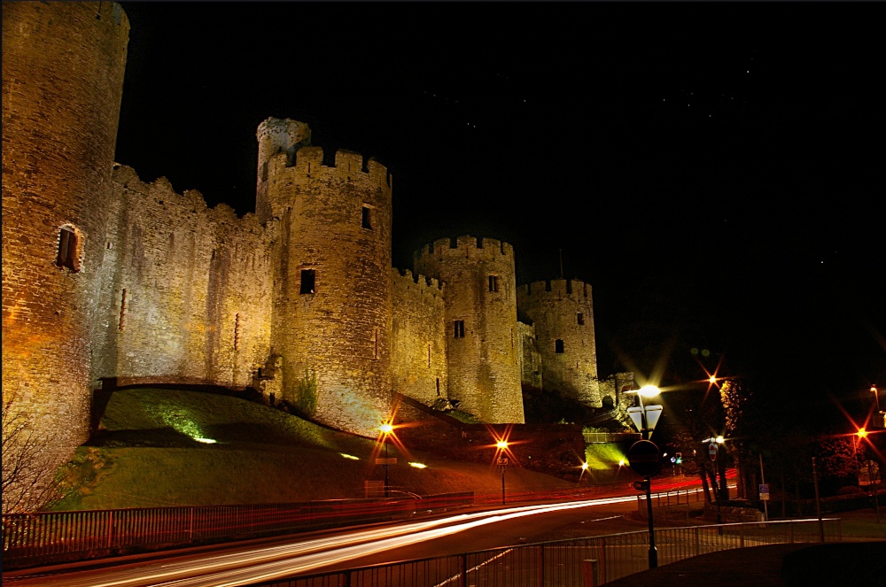 Conwy Castle photo by Keith Flamee
