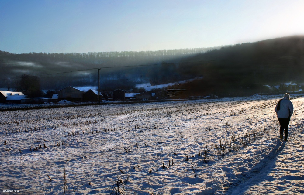 Stour Valley Winter, Shillingstone.