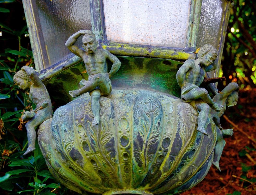 Lamp in Compton Acres