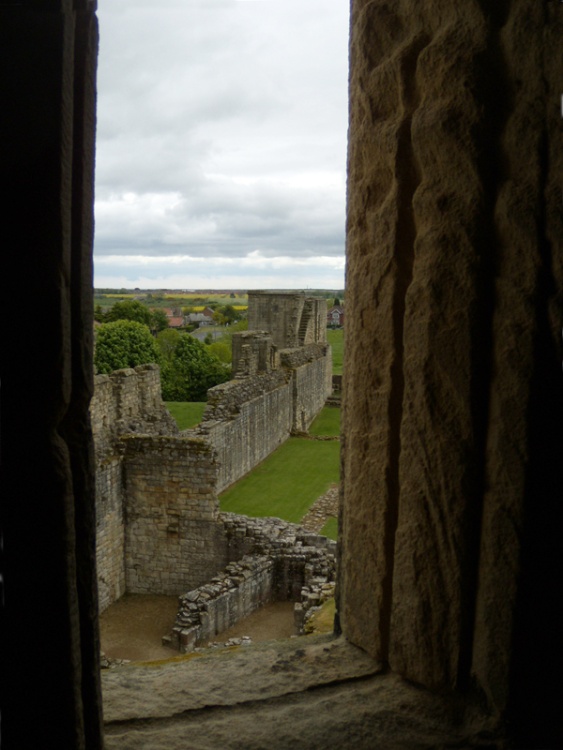 Warkworth Castle view from Great Tower
