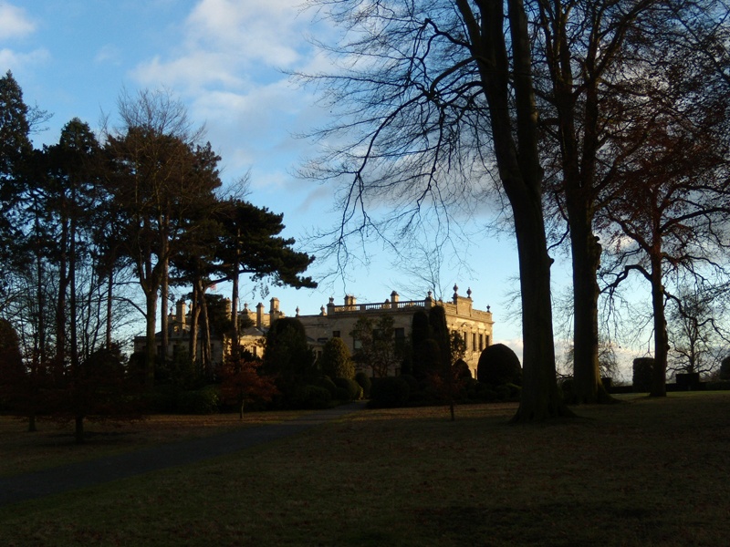 Brodsworth Hall in winter sun, January 2011
