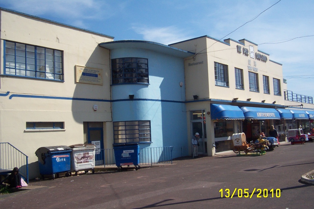 The Art Deco building on Weymouth seafront