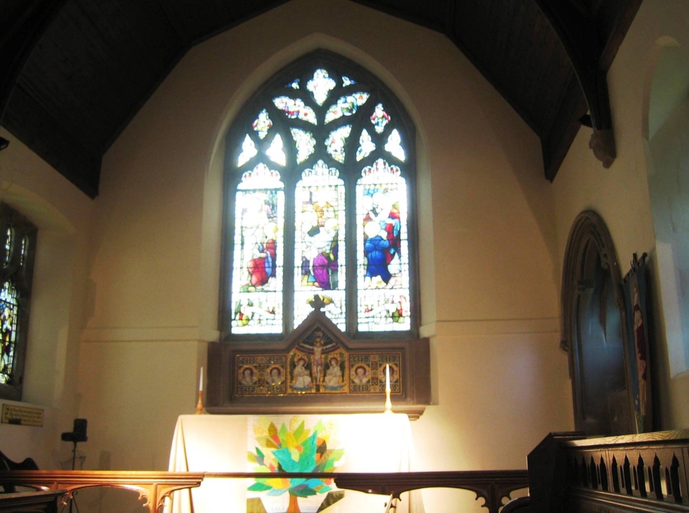 Photograph of Inside Bladon Church