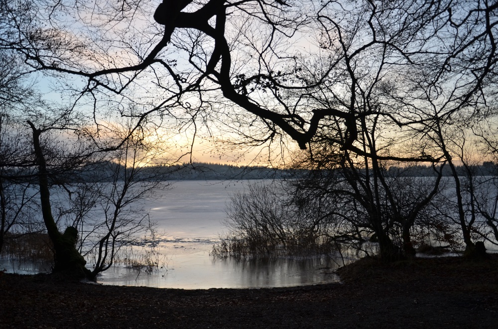 Photograph of Sunset over the Loch, Stirling