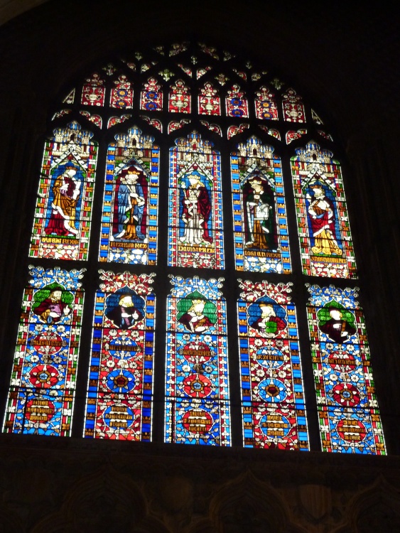 Cathedral stained glass window