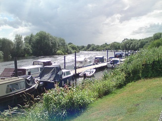 The River Trent at Beeston, Nottingham