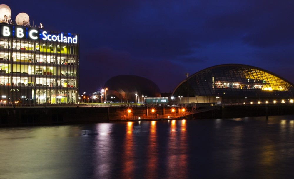 Photograph of BBC Building in the Clyde