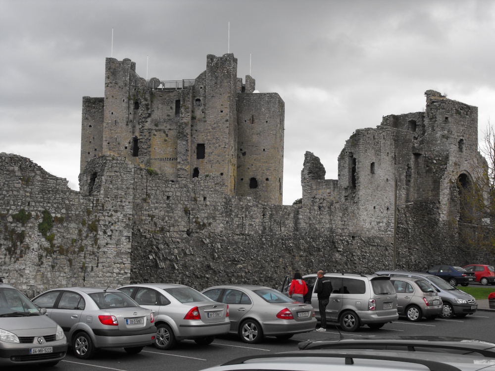 Photograph of Trim Castle car park