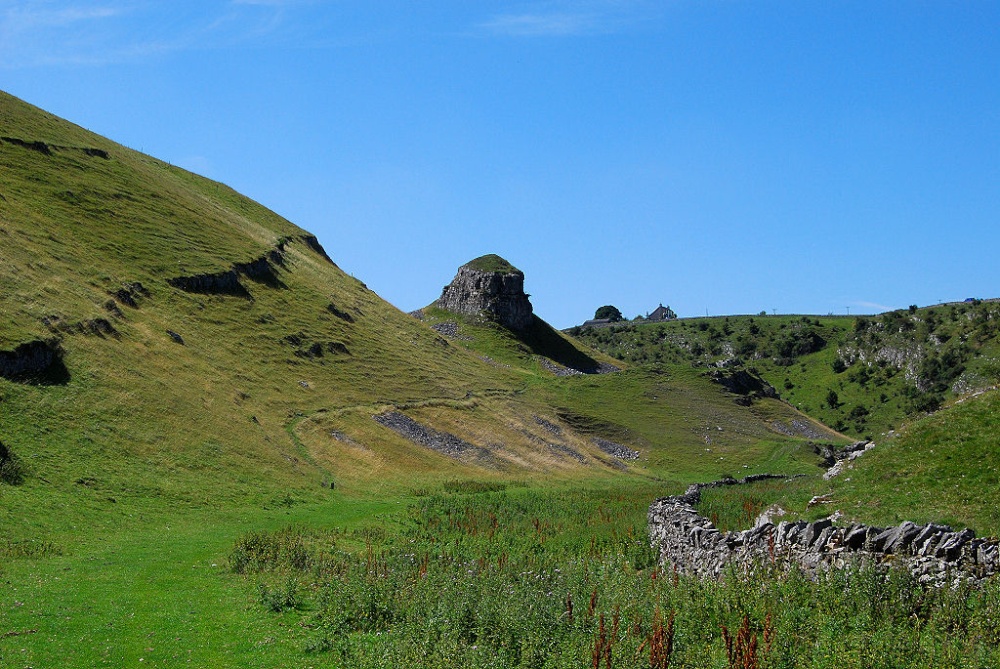 Photograph of Peter's Stone, Cressbrook Dale
