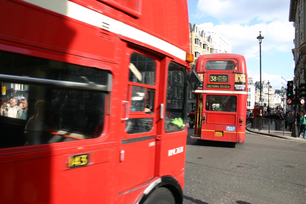 Two Routemasters