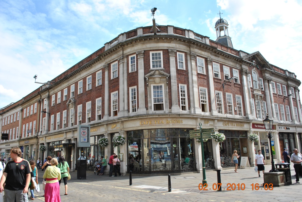 The Famous 'Betty's' teahouse in York