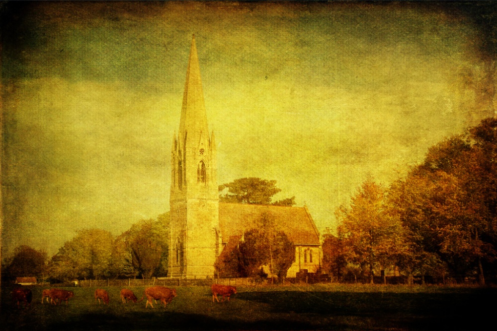 Photograph of St. Leonard's Church, Scorborough.