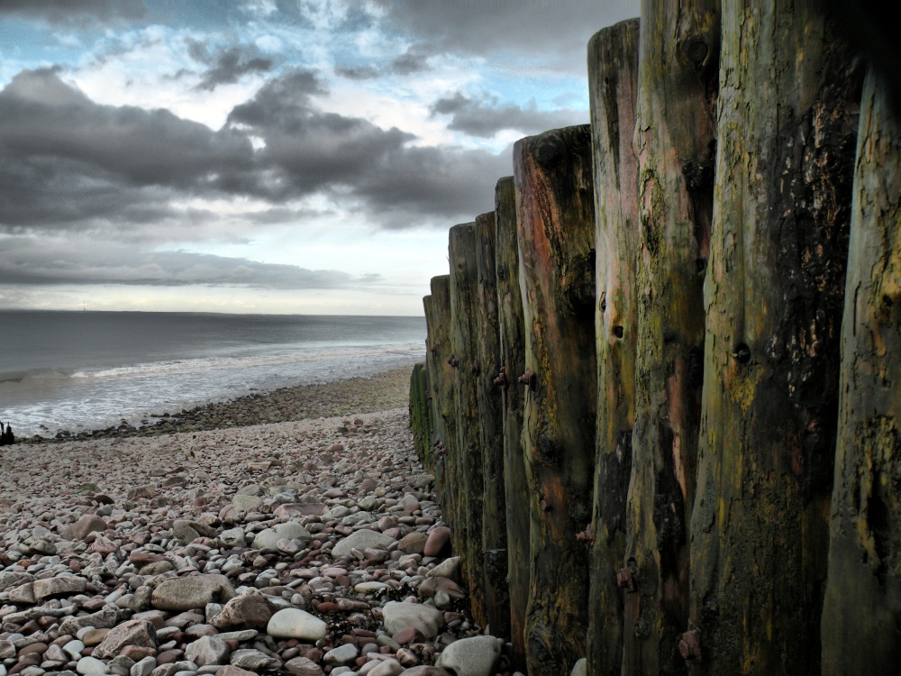 Breakwater at Porlock Weir