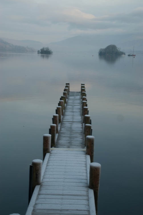 A frosty morning in Bowness