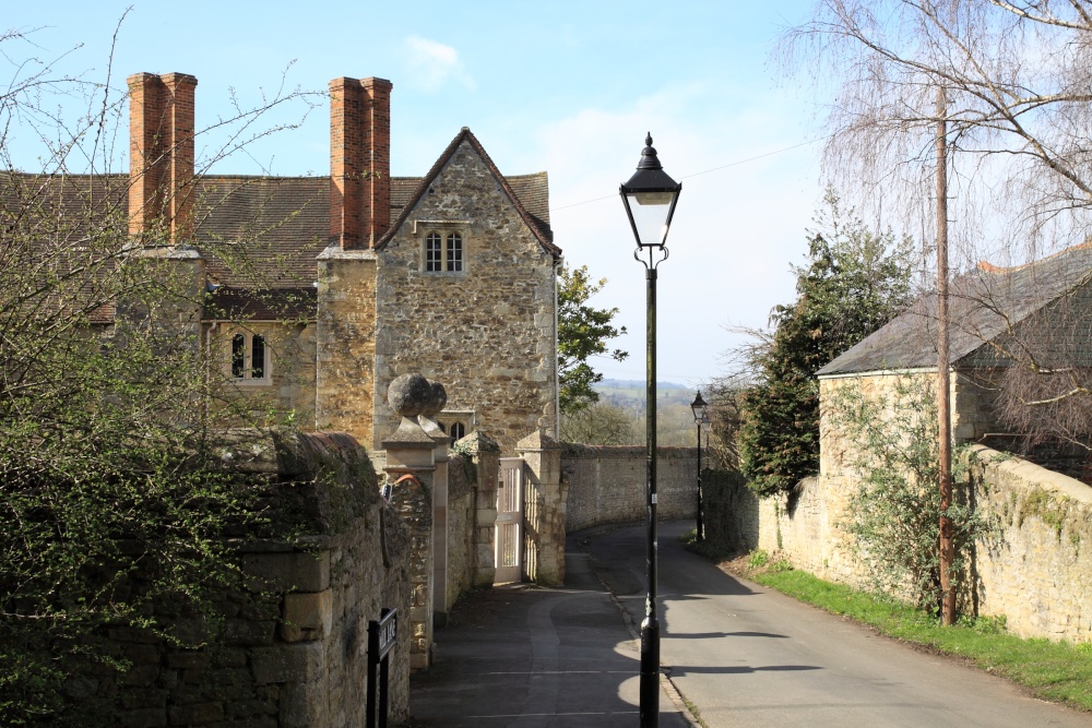 Photograph of Mill Lane and the Rectory, Iffley