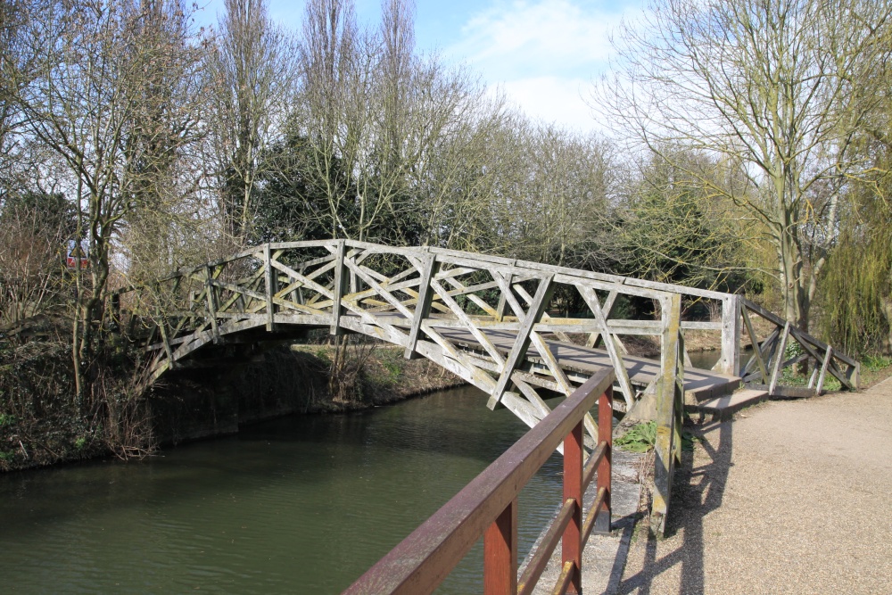 Photograph of The Mathematical Bridge at Iffley