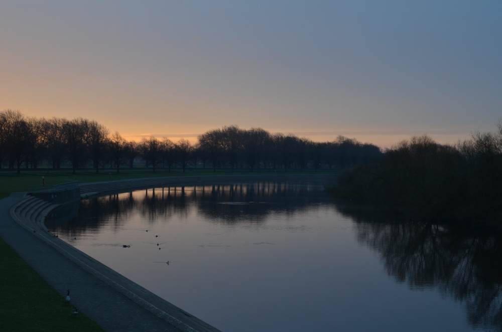 Sunrise on the Trent