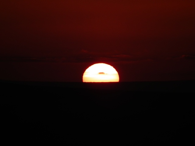 Photograph of Sunset over the Pennines