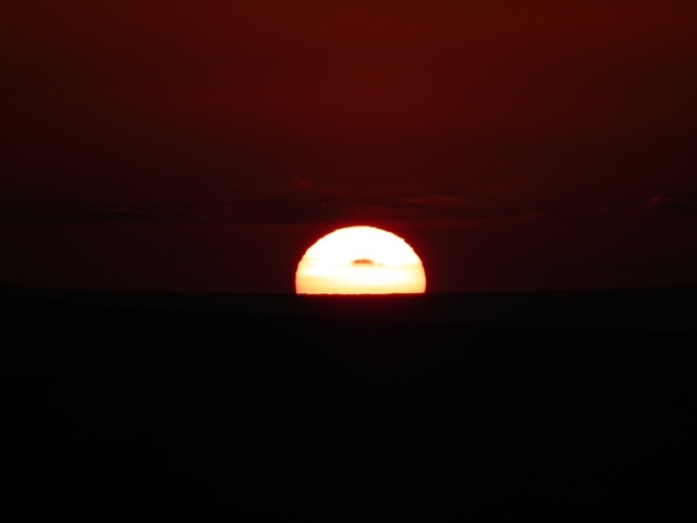 Sunset over the Pennines