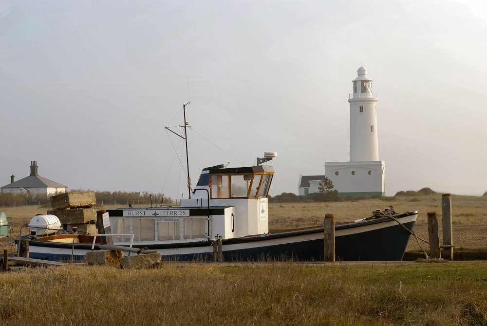 Hurst Point Lighthouse photo by David Sarson