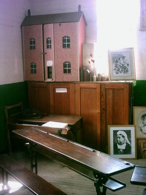 Blists Hill Victorian Town - Victorian Classroom - August 2010