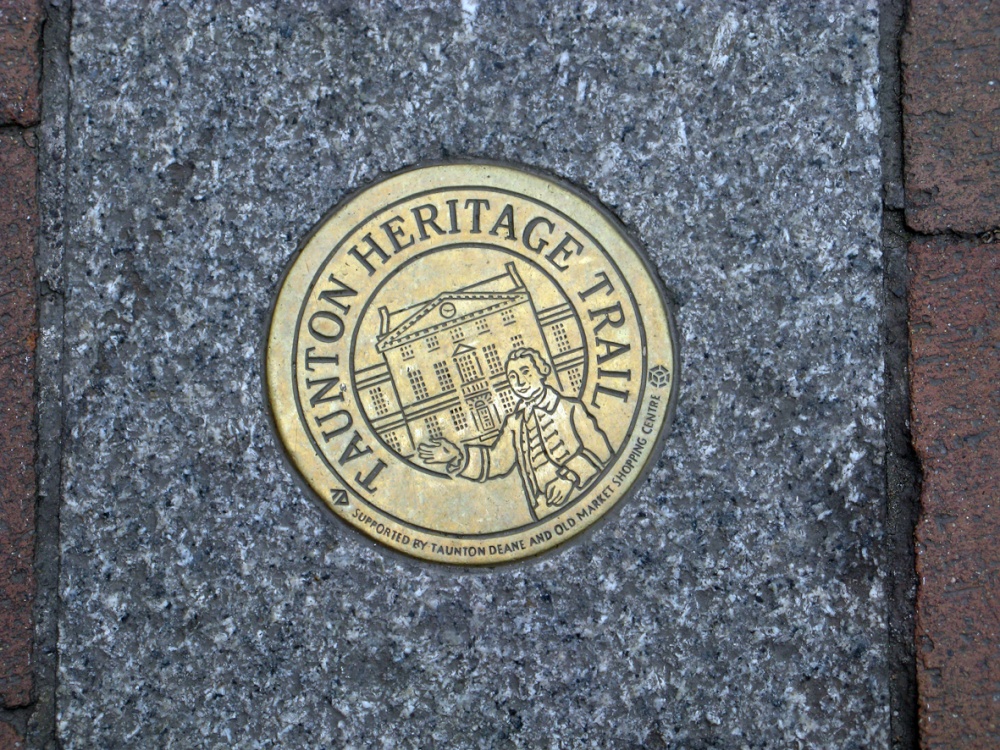 Sign of the Taunton Heritage Trail