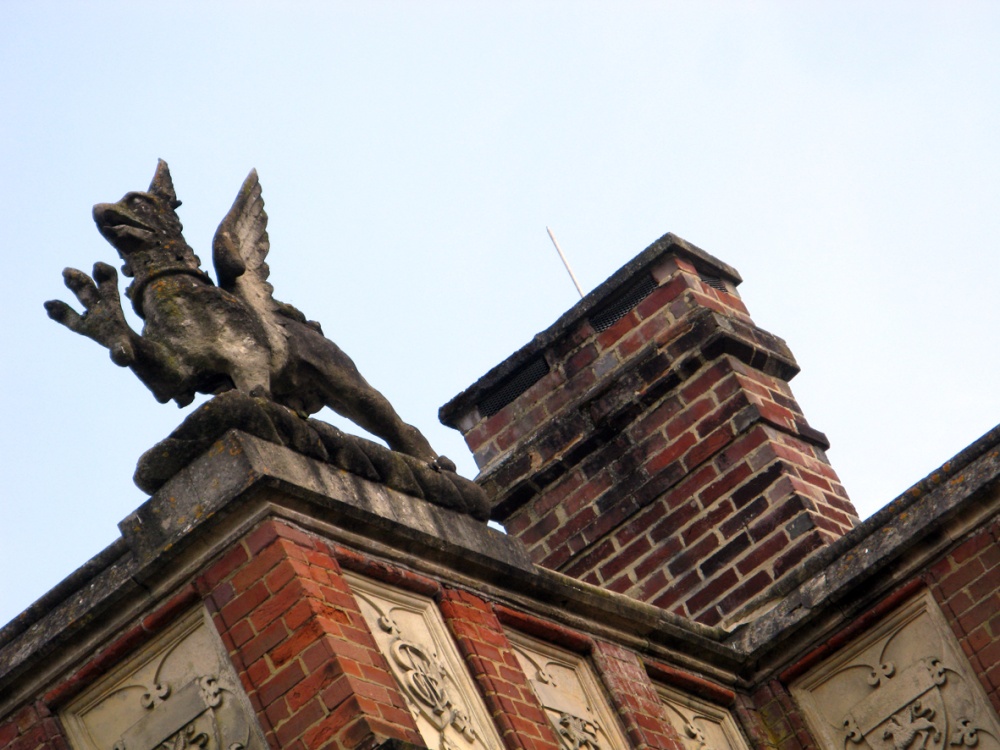 Photograph of Impressive roof ornament