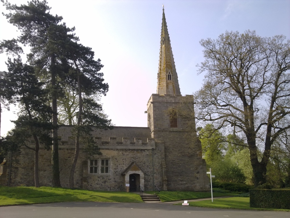 Photograph of St Micheal & All Angels Church. Brooksby, Leicestershire