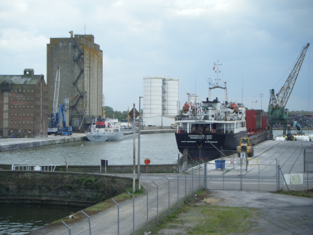 Photograph of Sharpness Docks