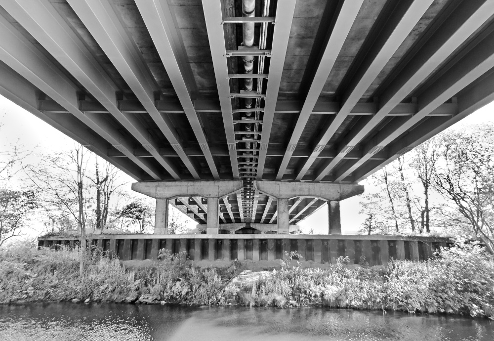 Photograph of Underneath the A630 Rotherham