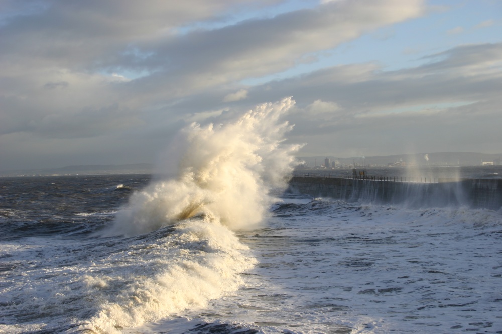 Photograph of Stormy  Sea