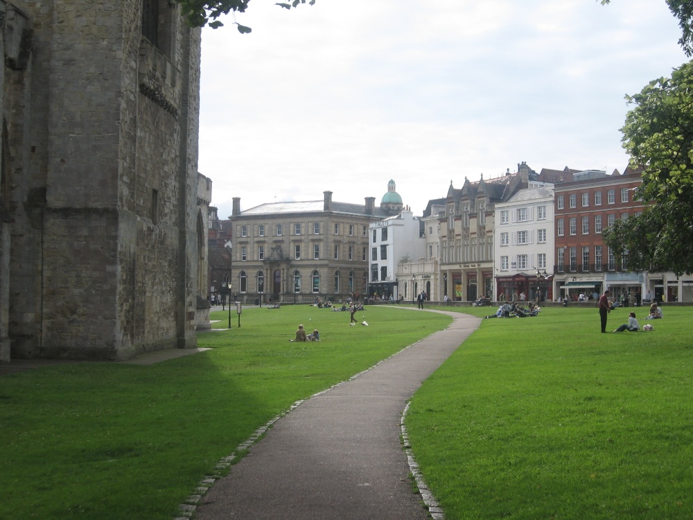 Path near the Cathedral photo by David Roberts