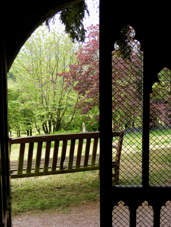 View from West Anstey Church door