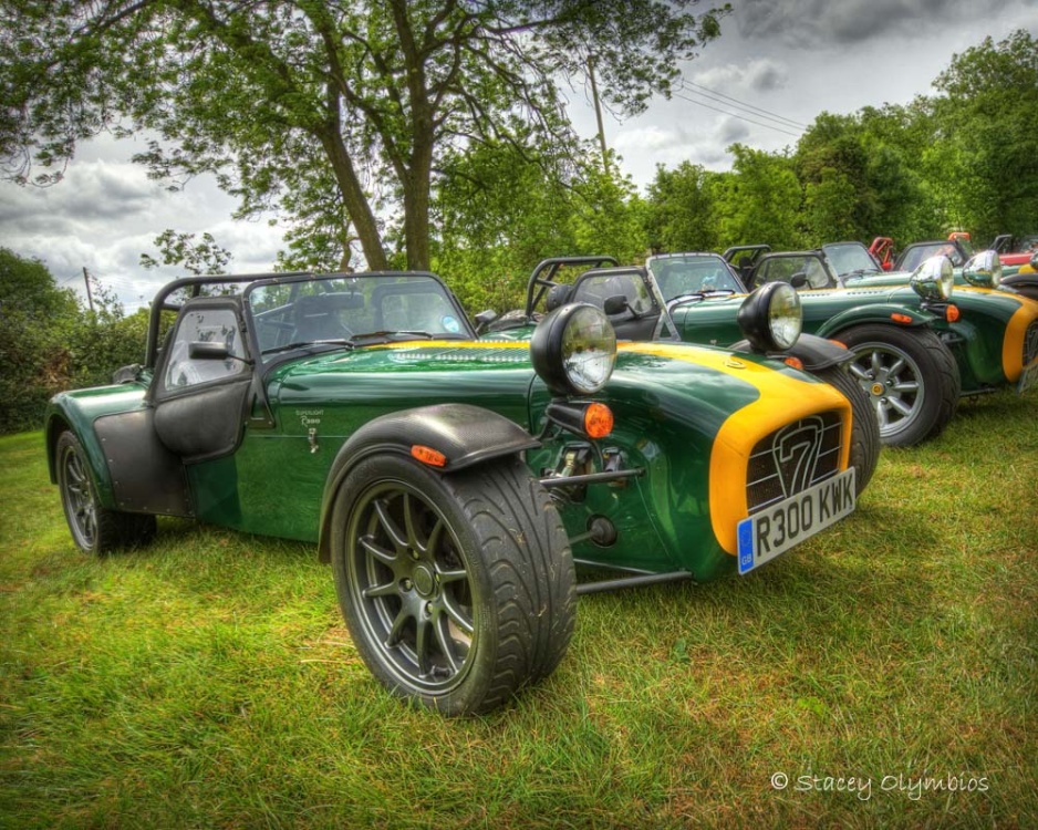 Caterham 7`s in a row