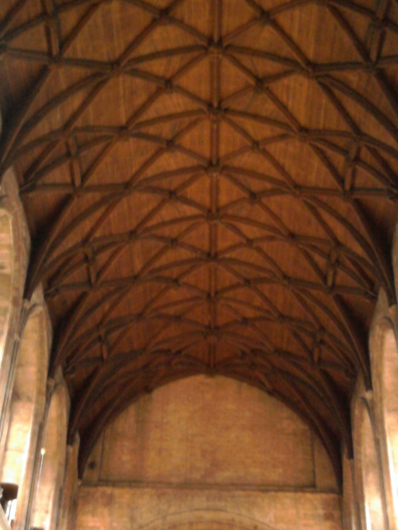 Ceiling inside Ripon Cathedral