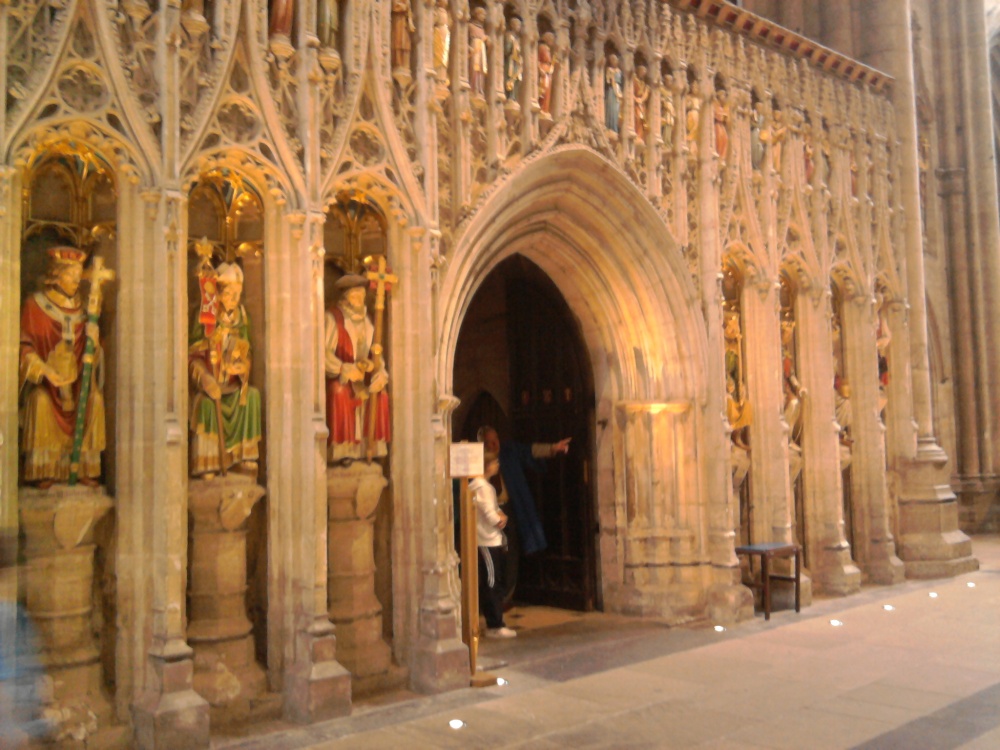 Inside Ripon Cathedral