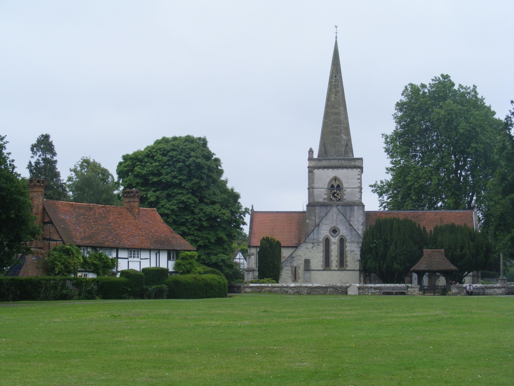 Photograph of Brockham Church