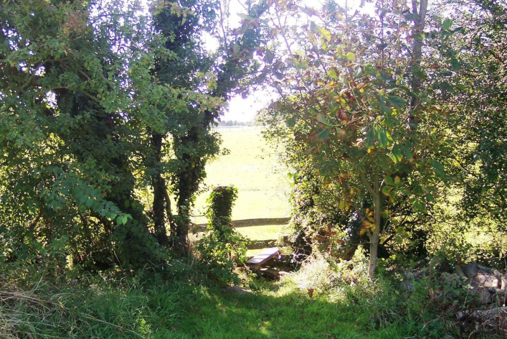Photograph of Stile at St. Oswald's Churchyard
