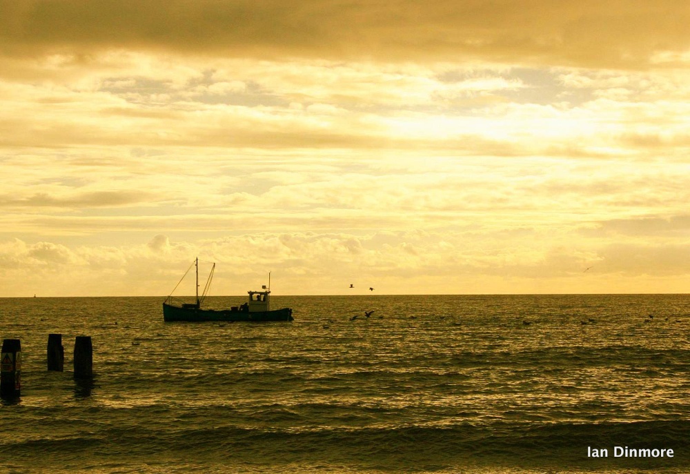 Early morning home to port