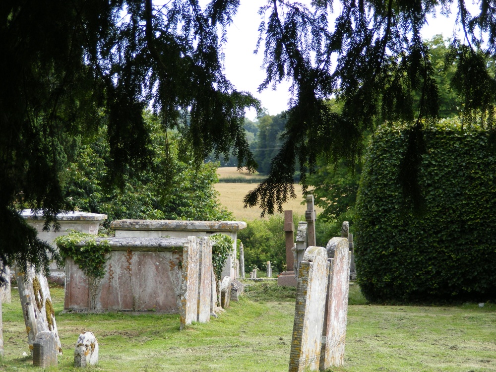 Chailey - Graveyard in Church