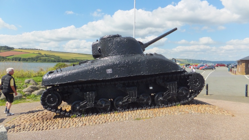 Photograph of Sherman Tank