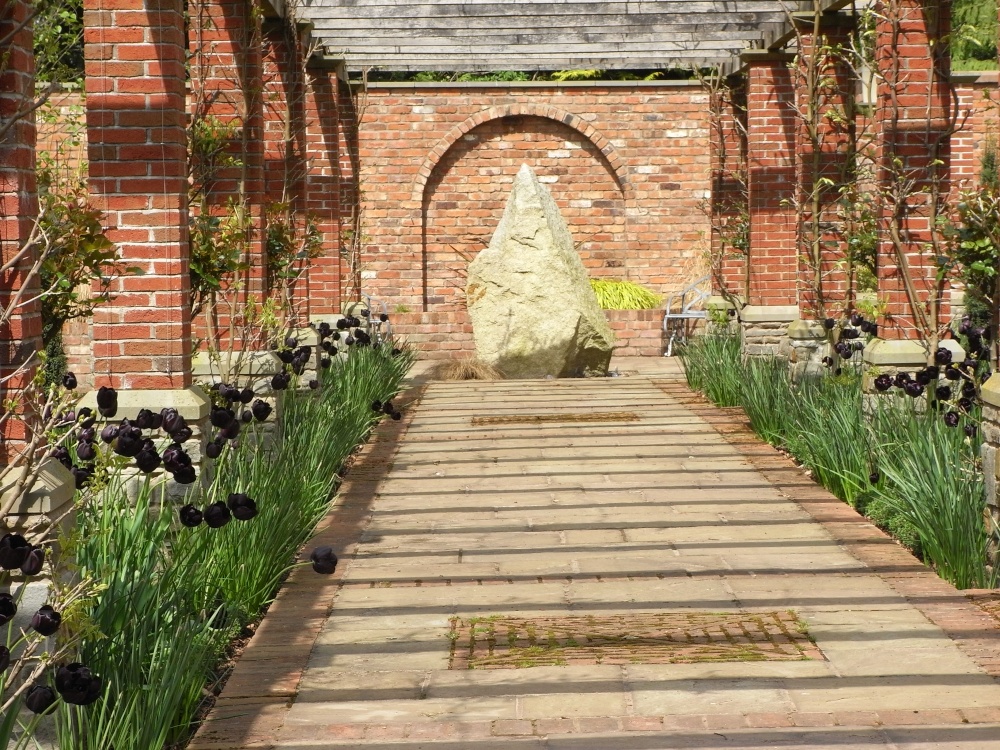 Detail of gardens at Brobury House photo by Anthony Ladds